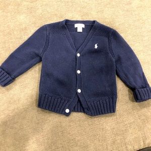 Ralph Lauren 18 month navy blue sweater